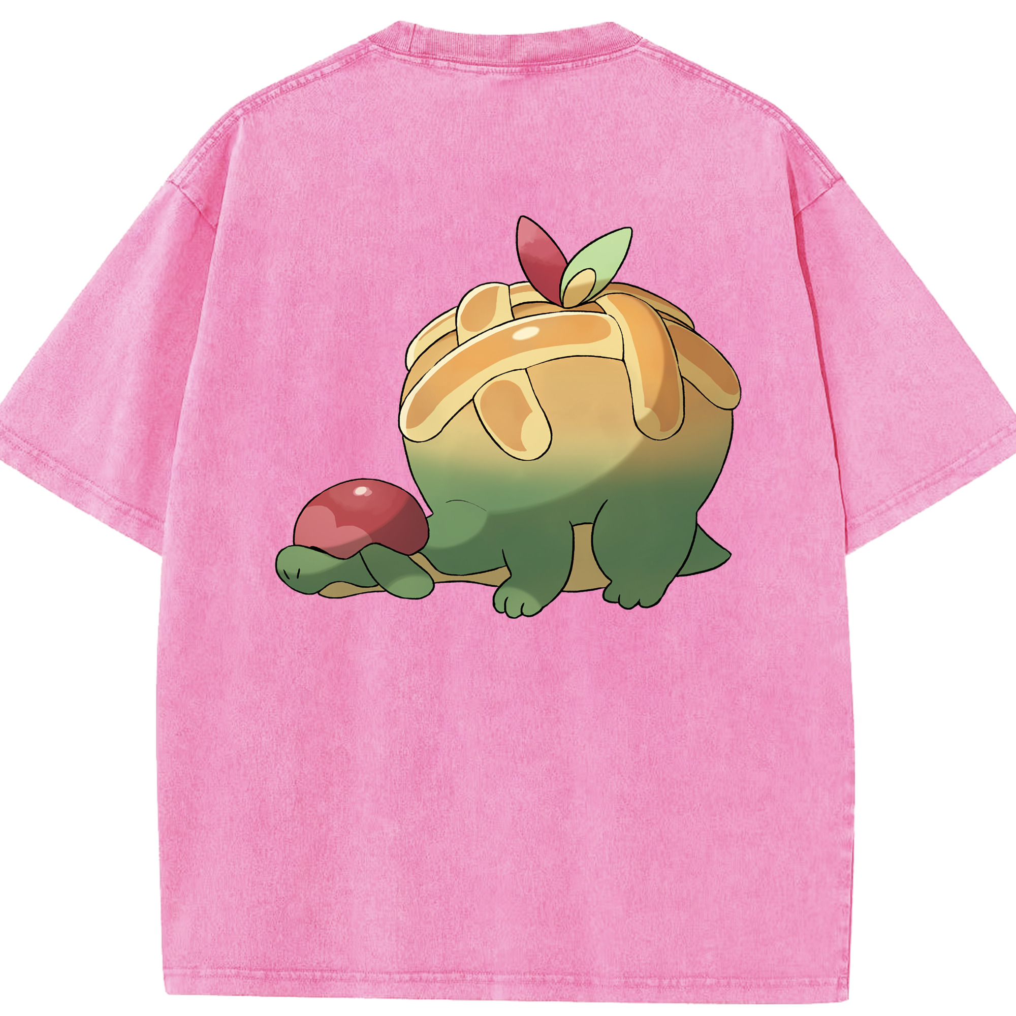 （画像用） ポケットモンスター Pokémon 綿100% ヴィンテージ風 半袖Tシャツ（背面プリント）